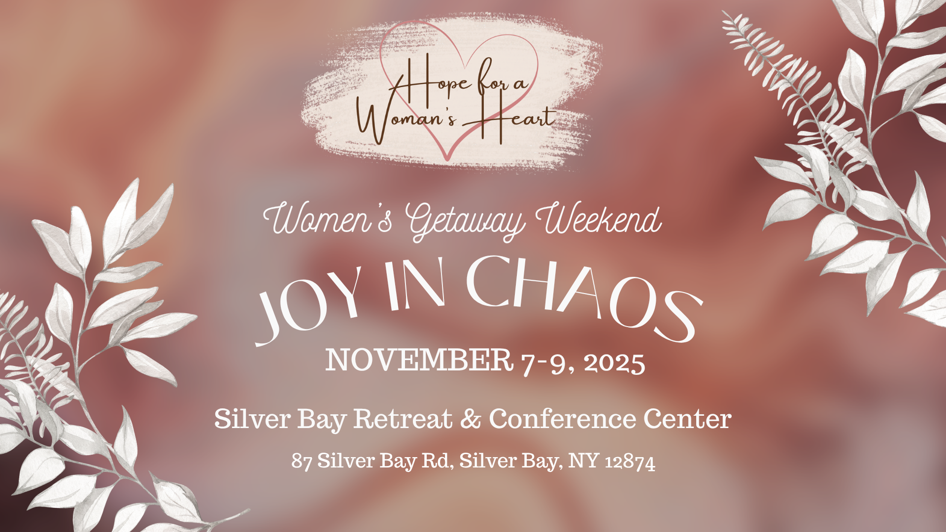 Joy in chaos Event Flyer